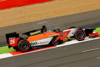 World © Octane Photographic Ltd./Chris Enion. GP2 British GP, Silverstone, Saturday 29th June 2013. Race 1. Adrian Quaife-Hobbs - MP Motorsport. Digital Ref : 0731ce1d8727
