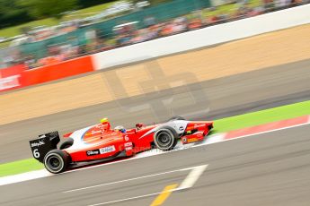 World © Octane Photographic Ltd./Chris Enion. GP2 British GP, Silverstone, Saturday 29th June 2013. Race 1. Jake Rosenzweig - Barwa Addax Team. Digital Ref : 0731ce1d8732