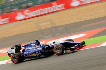 World © Octane Photographic Ltd./Chris Enion. GP2 British GP, Silverstone, Saturday 29th June 2013. Race 1. Sam Bird – Russian TIME. Digital Ref : 0731ce1d8742