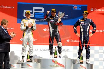 World © Octane Photographic Ltd./Chris Enion. GP2 British GP, Silverstone, Saturday 29th June 2013. Race 1. Sam Bird – Russian TIME. Digital Ref : 0731ce1d8817