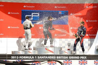 World © Octane Photographic Ltd./Chris Enion. GP2 British GP, Silverstone, Saturday 29th June 2013. Race 1. Sam Bird – Russian TIME. Digital Ref : 0731ce1d8842