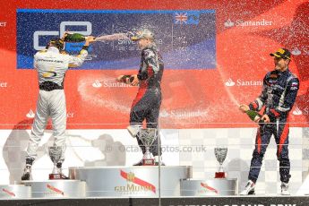 World © Octane Photographic Ltd./Chris Enion. GP2 British GP, Silverstone, Saturday 29th June 2013. Race 1. Sam Bird – Russian TIME. Digital Ref : 0731ce1d8850