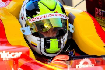 World © Octane Photographic Ltd./Chris Enion. GP2 British GP, Silverstone, Sunday 30th June 2013. Race 2 Julián Leal - Racing Engineering. Digital Ref : 0732ce1d9364