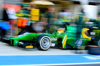 World © Octane Photographic Ltd./Chris Enion. GP2 British GP, Silverstone, Sunday 30th June 2013. Race 2 Sergio Canamasas – EQ8 Caterham Racing. Digital Ref : 0732ce1d9442