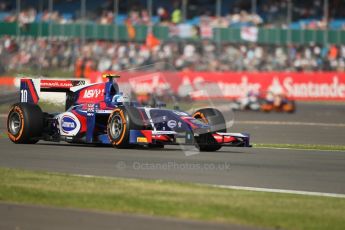 World © Octane Photographic Ltd. GP2 British GP, Silverstone, Sunday 30th June 2013. Race 2. Jolyon Palmer - Carlin. Digital Ref : 0732lw1d1721
