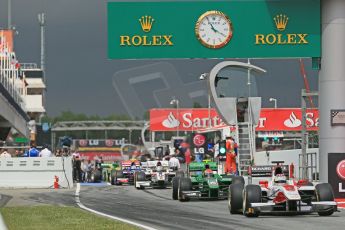 World © Octane Photographic Ltd. GP2 Spanish GP, Circuit de Catalunya, Friday 10th May 2013. Qualifying. Digital Ref : 0662cb1d9578