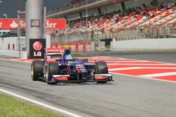 World © Octane Photographic Ltd. GP2 Spanish GP, Circuit de Catalunya, Friday 10th May 2013. Qualifying. Jolyon Palmer - Carlin. Digital Ref : 0662cb1d9587