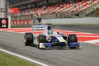 World © Octane Photographic Ltd. GP2 Spanish GP, Circuit de Catalunya, Saturday 11th May 2013. Qualifying. Nathanaël Berthon - Trident Racing. Digital Ref : 0662cb1d9591