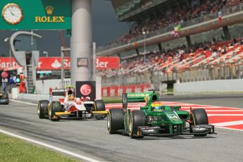 World © Octane Photographic Ltd. GP2 Spanish GP, Circuit de Catalunya, Saturday 11th May 2013. Qualifying. Sergio Canamasas– Caterham. Digital Ref : 0662cb1d9594