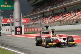 World © Octane Photographic Ltd. GP2 Spanish GP, Circuit de Catalunya, Saturday 11th May 2013. Qualifying. Daniel Abt – ART Grand Prix. Digital Ref : 0662cb1d9596