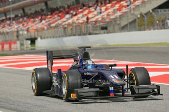 World © Octane Photographic Ltd. GP2 Spanish GP, Circuit de Catalunya, Saturday 11th May 2013. Qualifying. Sam Bird – Russian TIME. Digital Ref : 0662cb1d9616