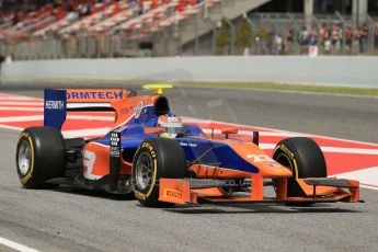 World © Octane Photographic Ltd. GP2 Spanish GP, Circuit de Catalunya, Saturday 11th May 2013. Qualifying. Jon Lancaster - Hilmer Motorsport. Digital Ref : 0662cb1d9634