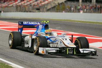 World © Octane Photographic Ltd. GP2 Spanish GP, Circuit de Catalunya, Saturday 11th May 2013. Qualifying. Rio Haryanto - Barwa Addax Team. Digital Ref : 0662cb1d9642