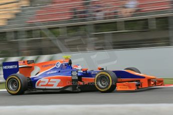 World © Octane Photographic Ltd. GP2 Spanish GP, Circuit de Catalunya, Saturday 11th May 2013. Qualifying. Jon Lancaster - Hilmer Motorsport. Digital Ref :0662cb1d9711