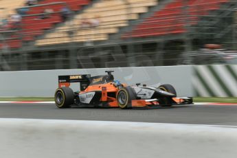 World © Octane Photographic Ltd. GP2 Spanish GP, Circuit de Catalunya, Saturday 11th May 2013. Qualifying. Adrian Quaife-Hobbs - MP Motorsport. Digital Ref :0662cb1d9725