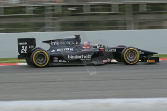 World © Octane Photographic Ltd. GP2 Spanish GP, Circuit de Catalunya, Saturday 11th May 2013. Qualifying. Rene Binder - Venezuela GP Lazarus. Digital Ref : 0662cb1d9767