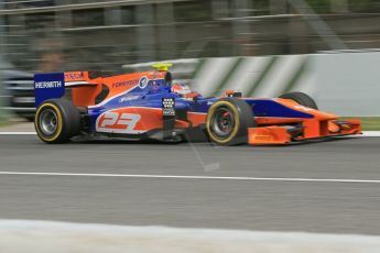 World © Octane Photographic Ltd. GP2 Spanish GP, Circuit de Catalunya, Saturday 11th May 2013. Qualifying. Jon Lancaster - Hilmer Motorsport. Digital Ref :0662cb1d9856