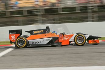 World © Octane Photographic Ltd. GP2 Spanish GP, Circuit de Catalunya, Saturday 11th May 2013. Qualifying. Adrian Quaife-Hobbs - MP Motorsport. Digital Ref : 0662cb1d9870