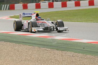 World © Octane Photographic Ltd. GP2 Spanish GP, Circuit de Catalunya, Friday 10th May 2013. Qualifying. Digital Ref : 0662cb1d9896