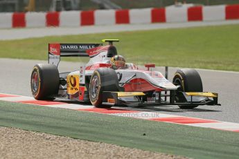 World © Octane Photographic Ltd. GP2 Spanish GP, Circuit de Catalunya, Saturday 11th May 2013. Qualifying. Simon Trummer – Rapax. Digital Ref : 0662cb1d9905