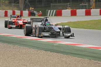 World © Octane Photographic Ltd. GP2 Spanish GP, Circuit de Catalunya, Saturday 11th May 2013. Qualifying. Rene Binder - Venezuela GP Lazarus. Digital Ref : 0662cb1d9912