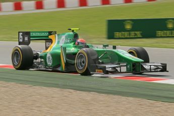 World © Octane Photographic Ltd. GP2 Spanish GP, Circuit de Catalunya, Friday 10th May 2013. Qualifying. Alexander Rossi - Caterham Racing. Digital Ref : 0662cb1d9921