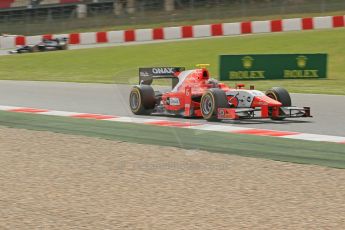 World © Octane Photographic Ltd. GP2 Spanish GP, Circuit de Catalunya, Friday 10th May 2013. Qualifying. Digital Ref : 0662cb1d9930