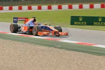 World © Octane Photographic Ltd. GP2 Spanish GP, Circuit de Catalunya, Friday 10th May 2013. Qualifying. Digital Ref : 0662cb1d9946