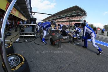 World © Octane Photographic Ltd. GP2 Spanish GP, Circuit de Catalunya, Saturday 11th May 2013. Race 1. Felipe Nasr - Carlin. Digital Ref : 0666cb1d1569