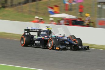 World © Octane Photographic Ltd. GP2 Spanish GP, Circuit de Catalunya, Sunday 12th May 2013. GP2 Race 2. Kevin Giovesi - Venezuela GP Lazarus. Digital Ref :0670lw1d2198