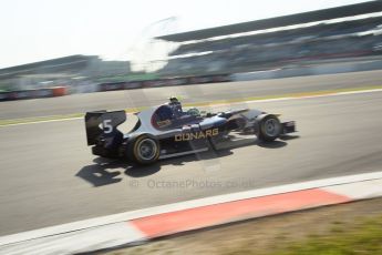 World © Octane Photographic Ltd. Saturday 6th July 2013. Dallara GP3/13 - German GP - Nurburgring - Qualifying. MW Arden – Robert Visolu. Digital ref : 0743lw1d3746