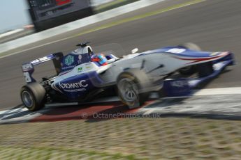 World © Octane Photographic Ltd. Saturday 6th July 2013. Dallara GP3/13 - German GP - Nurburgring - Qualifying. Koiranen GP – Kevin Korjus. Digital ref : 0743lw1d3793