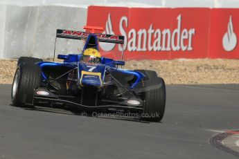 World © Octane Photographic Ltd. Saturday 6th July 2013. Dallara GP3/13 - German GP - Nurburgring - Qualifying. Carlin – Luis Sa Silva. Digital ref : 0743lw1d5788