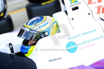 World © Octane Photographic Ltd./Chirs Enion. Saturday 29th June 2013. Dallara GP3/13 - British GP - Silverstone - Qualifying. Status Grand Prix – Jimmy Eriksson. Digital ref : 0728ce1d7843