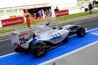 World © Octane Photographic Ltd. Saturday 29th June 2013. Dallara GP3/13 - British GP - Silverstone - Qualifying. Trident – Emanuele Zonzini. Digital ref : 0728ce1d8015