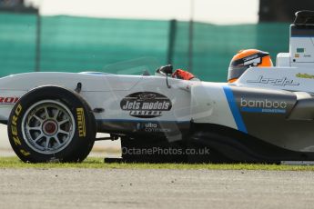 World © Octane Photographic Ltd. Saturday 29th June 2013. Dallara GP3/13 - British GP - Silverstone - Qualifying. Bamboo Engineering – Carmen Jorda. Digital ref : 0728lw1d0400