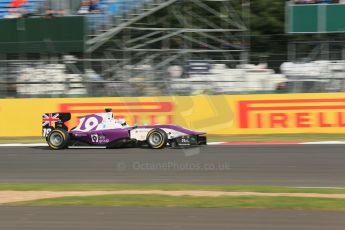 World © Octane Photographic Ltd. Saturday 29th June 2013. Dallara GP3/13 - British GP - Silverstone - Qualifying. Status Grand Prix – Josh Webster. Digital ref : 0728lw1d1499