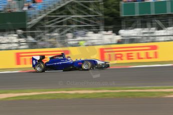 World © Octane Photographic Ltd. Saturday 29th June 2013. Dallara GP3/13 - British GP - Silverstone - Qualifying. Carlin – Eric Lichenstein. Digital ref : 0728lw1d1506