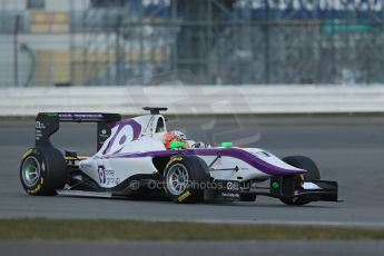 World © Octane Photographic Ltd. GP3 Testing - Wednesday 3rd April 2013 Dallara GP3/13 - Silverstone. Status Grand Prix – Josh Webster. Digital ref : 0627lw1d0462