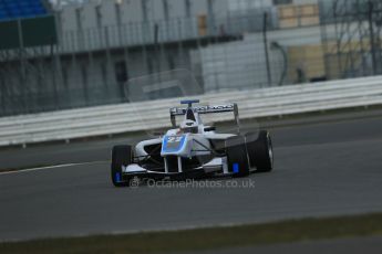 World © Octane Photographic Ltd. GP3 Testing - Wednesday 3rd April 2013 Dallara GP3/13 - Silverstone. Bamboo Engineering – Carmen Jorda. Digital ref : 0627lw1d0656