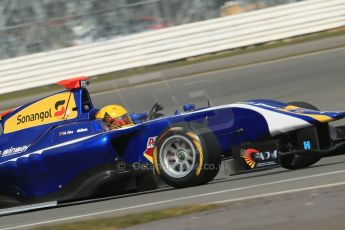 World © Octane Photographic Ltd. GP3 Testing - Wednesday 3rd April 2013 Dallara GP3/13 - Silverstone. Carlin – Luis Sa Silva. Digital ref : 0627lw1d0852
