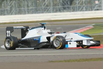 World © Octane Photographic Ltd. GP3 Testing - Wednesday 3rd April 2013 Dallara GP3/13 - Silverstone. Bamboo Engineering – Carmen Jorda. Digital ref : 0627lw1d0945
