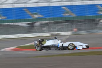 World © Octane Photographic Ltd. GP3 Testing - Wednesday 3rd April 2013 Dallara GP3/13 - Silverstone. Bamboo Engineering – Carmen Jorda. Digital ref : 0627lw7d4091