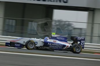 World © Octane Photographic Ltd. GP3 Testing - Thursday 4th April 2013 Dallara GP3/13 - Silverstone. Koiranen GP – Aaro Vaino. Digital ref : 0628lw1d1345
