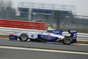 World © Octane Photographic Ltd. GP3 Testing - Thursday 4th April 2013 Dallara GP3/13 - Silverstone. Koiranen GP – Aaro Vaino. Digital ref : 0628lw1d1396