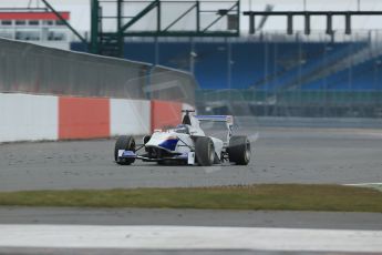 World © Octane Photographic Ltd. GP3 Testing - Thursday 4th April 2013 Dallara GP3/13 - Silverstone. Trident – Emanuele Zonzini. Digital ref : 0628lw1d1404