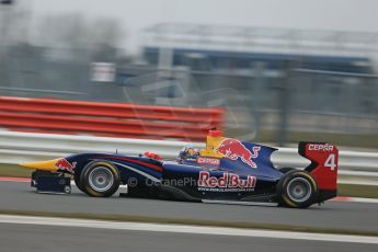 World © Octane Photographic Ltd. GP3 Testing - Thursday 4th April 2013 Dallara GP3/13 - Silverstone. MW Arden Red Bull junior – Carlos Sainz Jnr. Digital ref : 0628lw1d1624