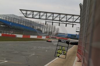 World © Octane Photographic Ltd. GP3 Testing - Thursday 4th April 2013 Dallara GP3/13 - Silverstone. ART Grand Prix – Facu Regalia. Digital ref :
