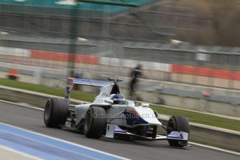World © Octane Photographic Ltd. GP3 Testing - Thursday 4th April 2013 Dallara GP3/13 - Silverstone. Trident – Emanuele Zonzini. Digital ref :