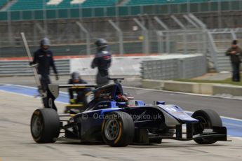 World © Octane Photographic Ltd. GP3 Testing - Thursday 4th April 2013 Dallara GP3/13 - Silverstone. Carlin – Eric Lichenstein. Digital ref :